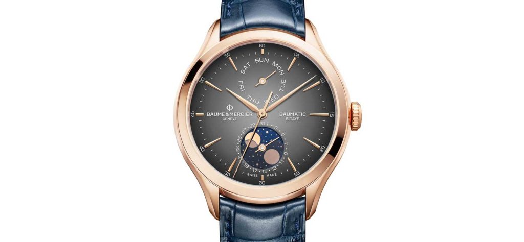 Introducing the Baume & Mercier Clifton Day-date Moonphase