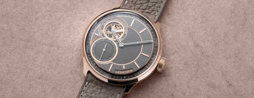 A Closer Look: Bernhard Lederer Central Impulse Chronometer 39mm