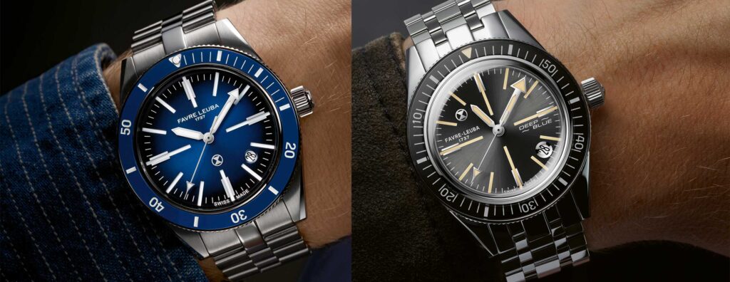 The Favre Leuba Deep Blue Revival and Renaissance