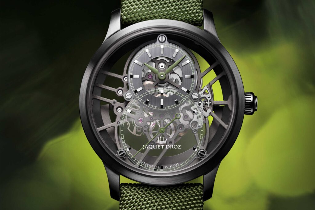 Introducing Three New Variants of Jaquet Droz’s Grande Seconde Skelet One