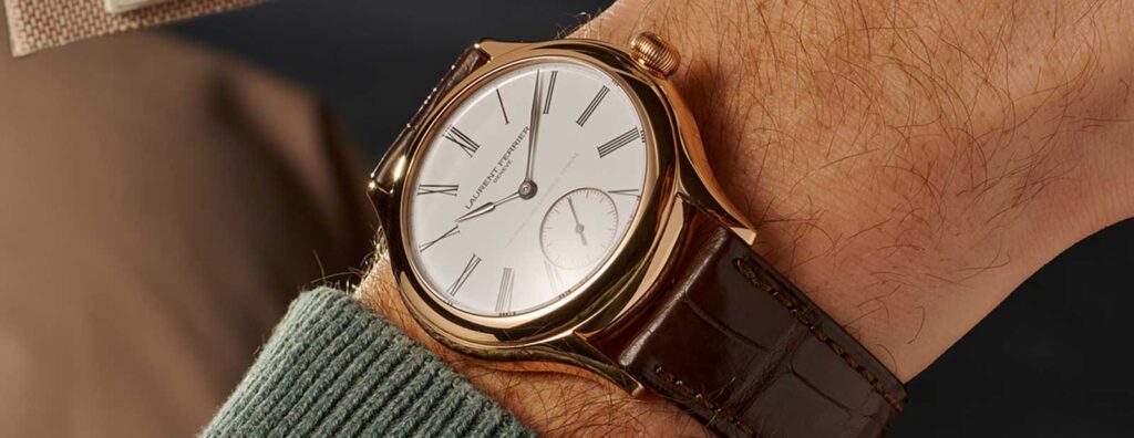 The Revolutionary List: 30 Pioneering Watches – the Laurent Ferrier Galet Classic Tourbillon Double Spiral
