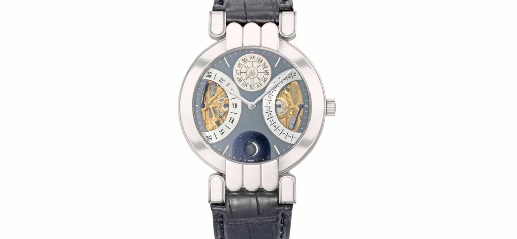 1989: Harry Winston Bi-Retrograde Perpetual Calendar, the World’s First QP with Bi-Retrograde Indication