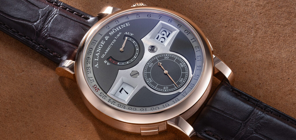 A Closer Look: A. Lange & Söhne Zeitwerk Date in Pink Gold