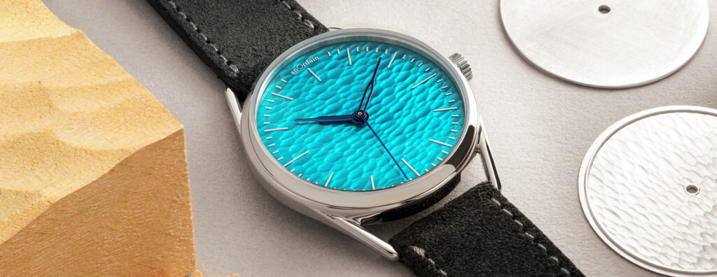 anOrdain Unveils Model 3 Method with Wood-Grain Enamel Dial
