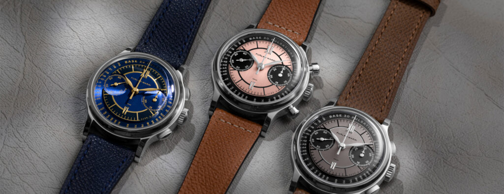 Up Close with Furlan Marri x Auro Montanari x Revolution Swiss-Made Mechanical Flyback Chronographs