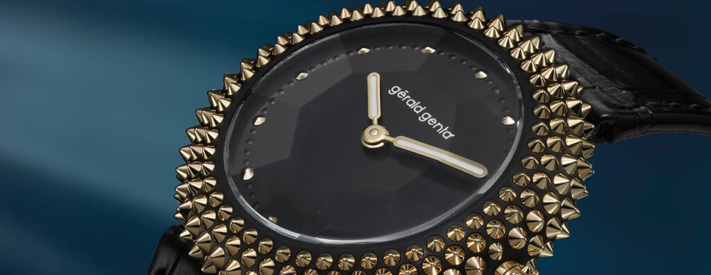 gérald genta Presents a Studly Trio of Watches in a Sea Urchin-Inspired Design