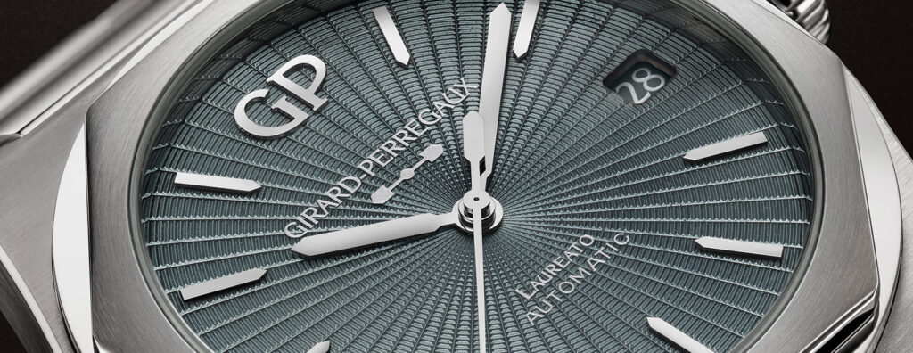 Girard-Perregaux Unveils Laureato Infinite Grey With Grand Feu Enamel Dial